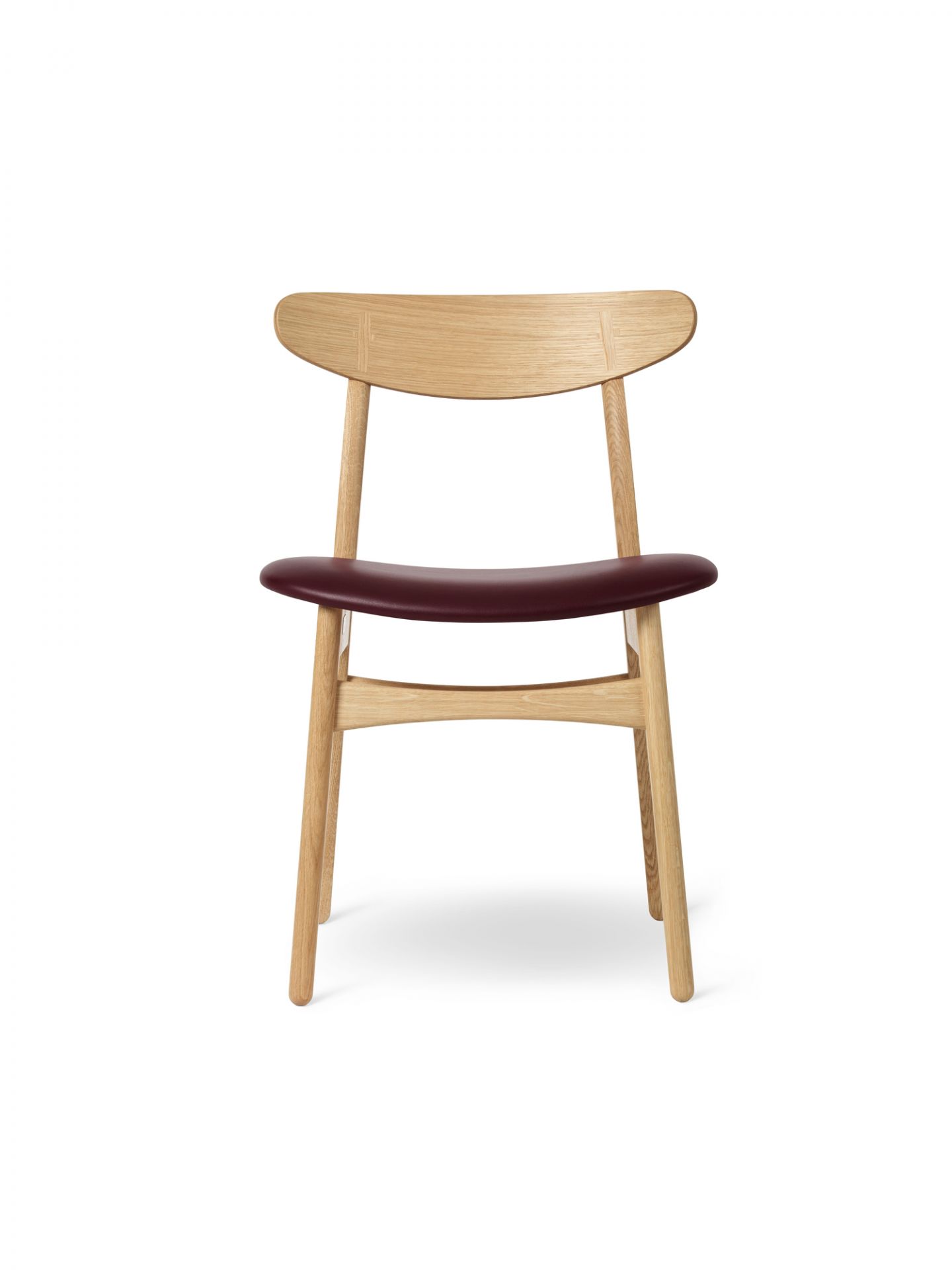 CH30P Chair upholstered Carl Hansen &amp; Søn Frame oak black Seat Thor 350