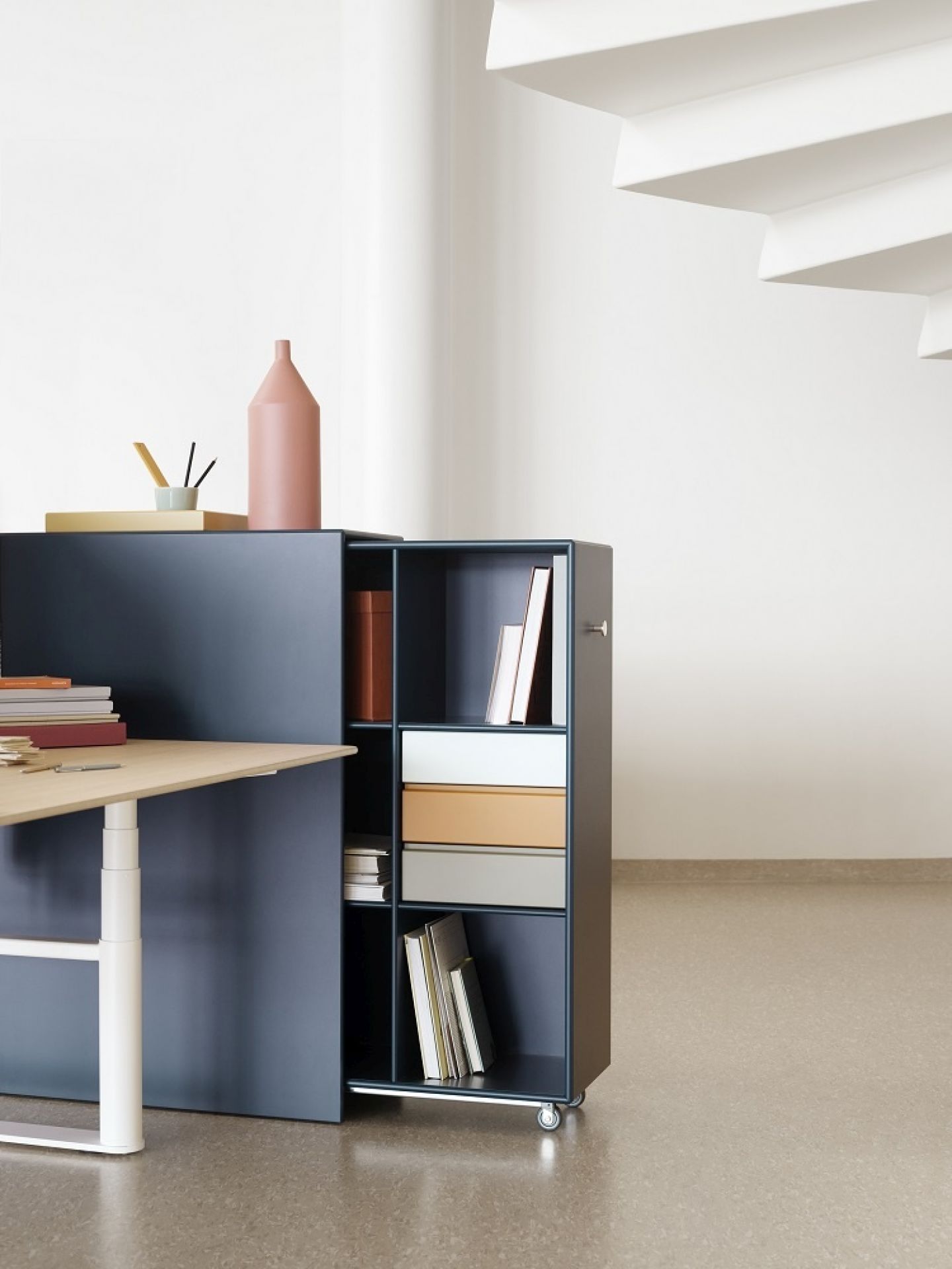 HiLow Double Work table height adjustable Montana