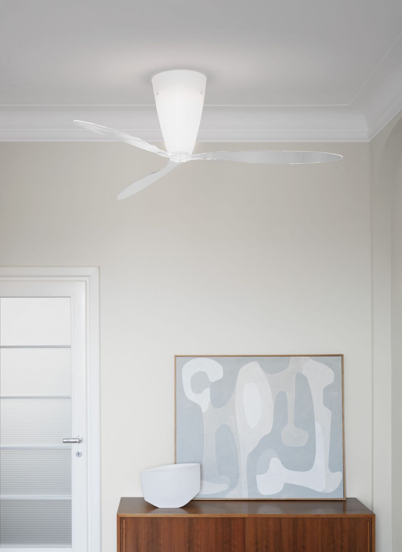 D28 Blow Ceiling Light and Fan Luceplan