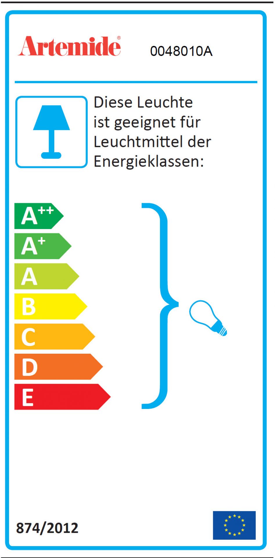 Fato table light Artemide