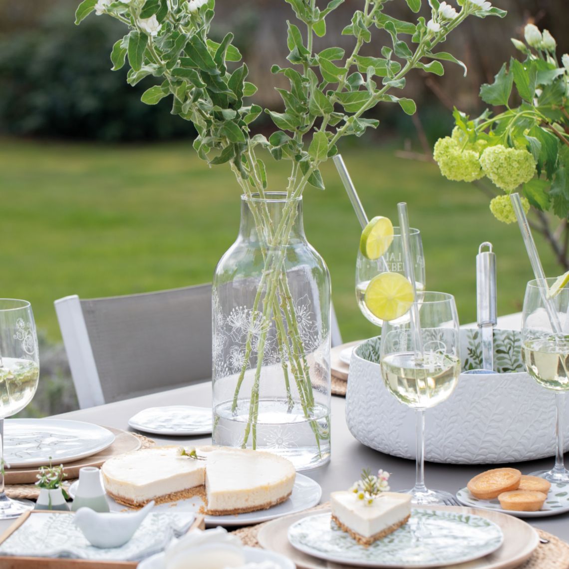 Living glass vase flowers Räder SINGLE PIECES
