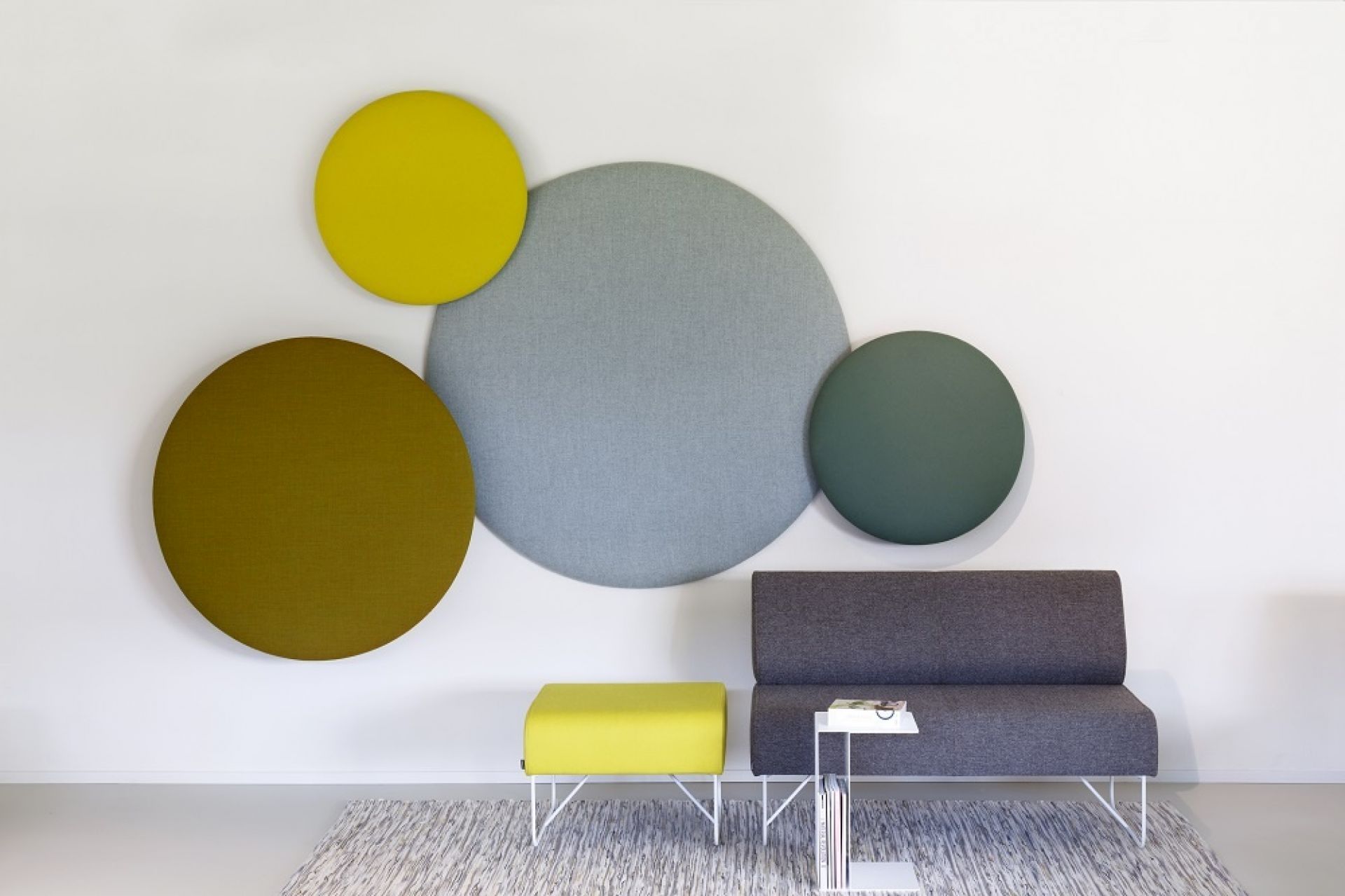 Pillow Round Wall panel / Acoustic element Cascando