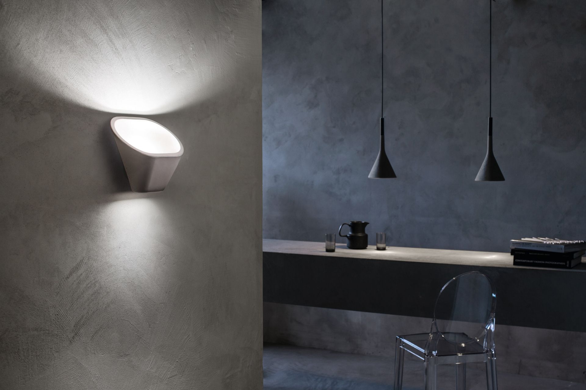 Aplomb Parete/LED wall lamp Foscarini