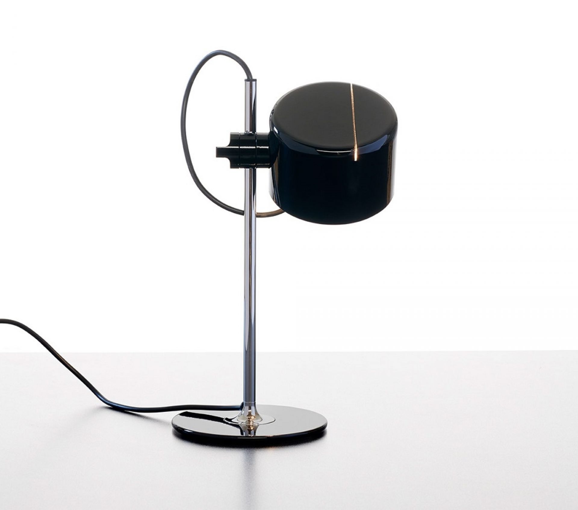 Mini Coupé 2201 Table lamp Black glossy Oluce SINGLE PIECES