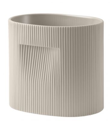 Ridge Planter Flowerpot Muuto H 24 cm