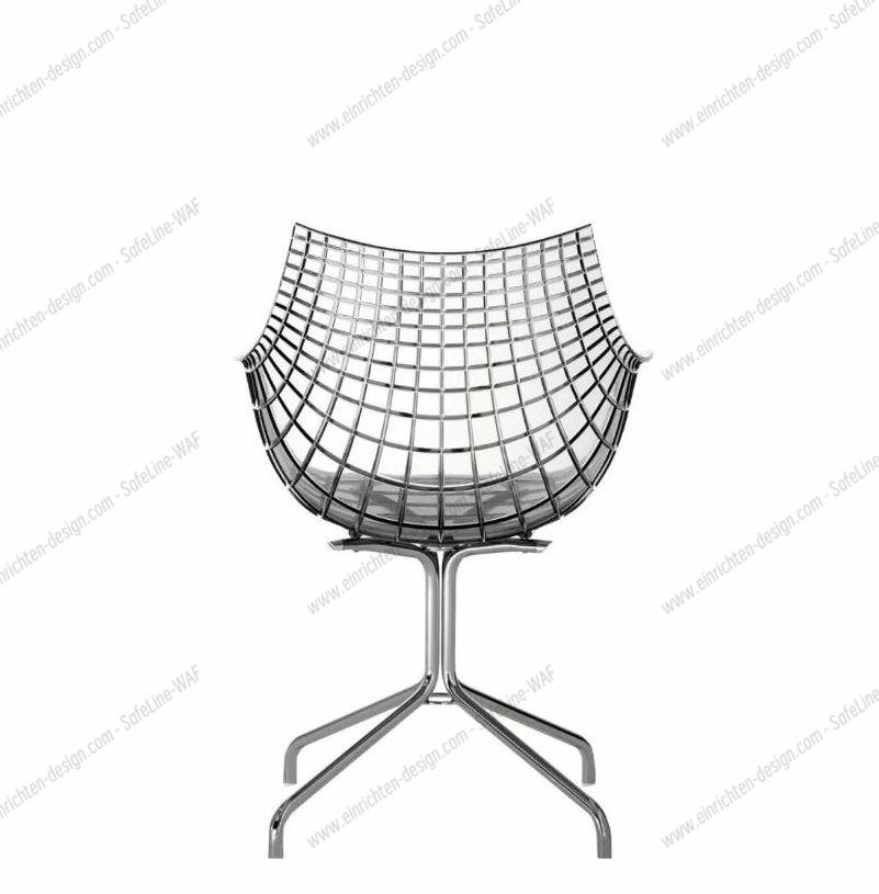 Meridiana Chair Four Star Base Driade 