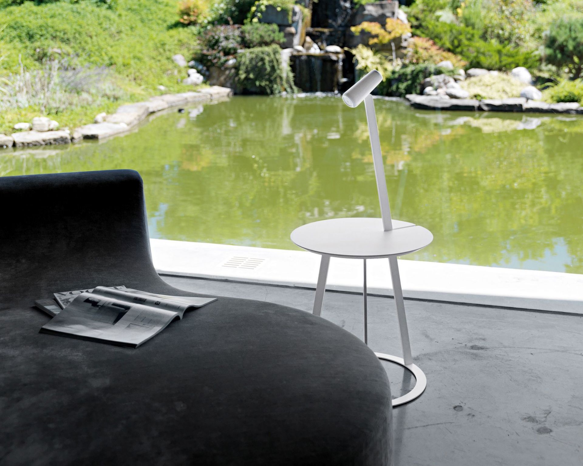 Albino Torcia Side Table white Casamania Horm