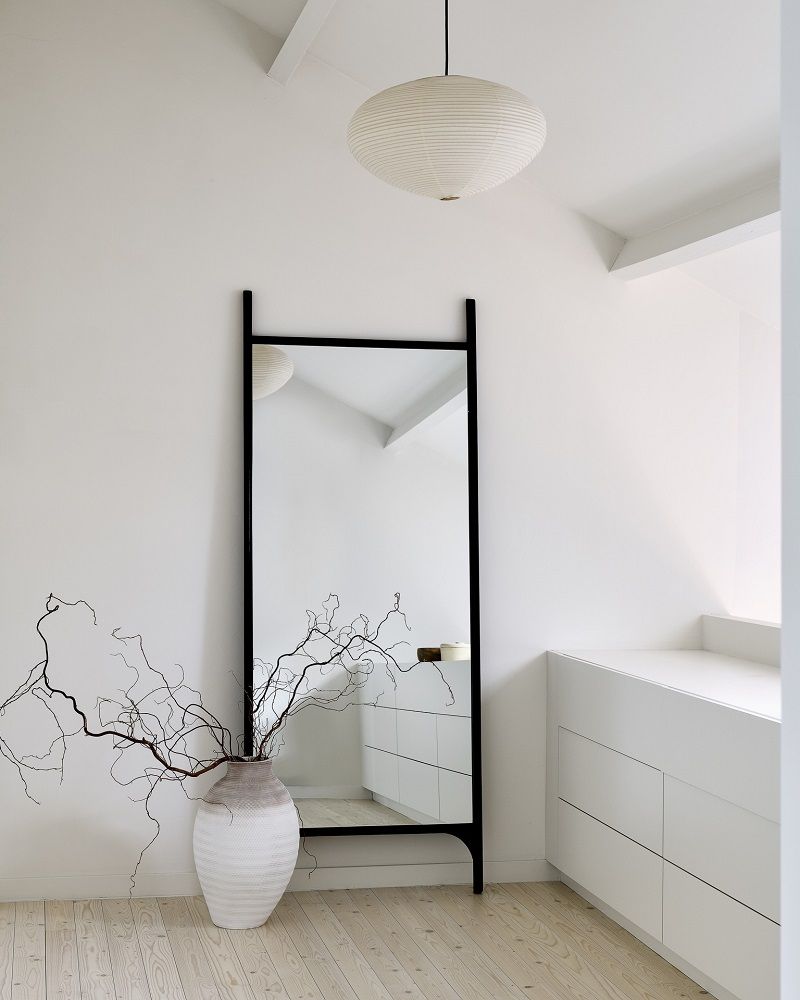 PI Floor Mirror Mahogany Ethnicraft
