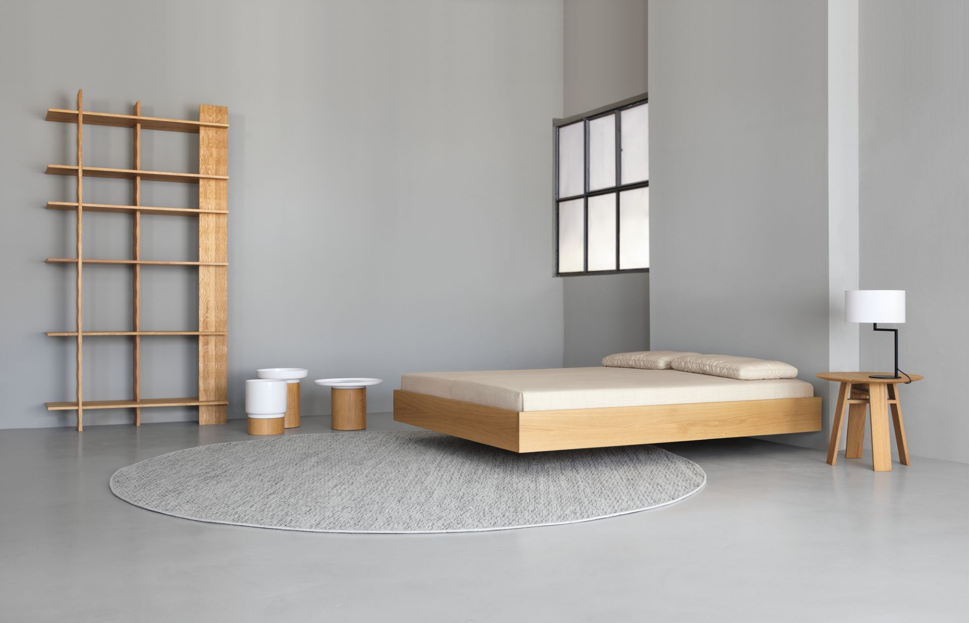 Simple 180 wooden bed Zeitraum | Oak ZEITRAUM SIMPLE