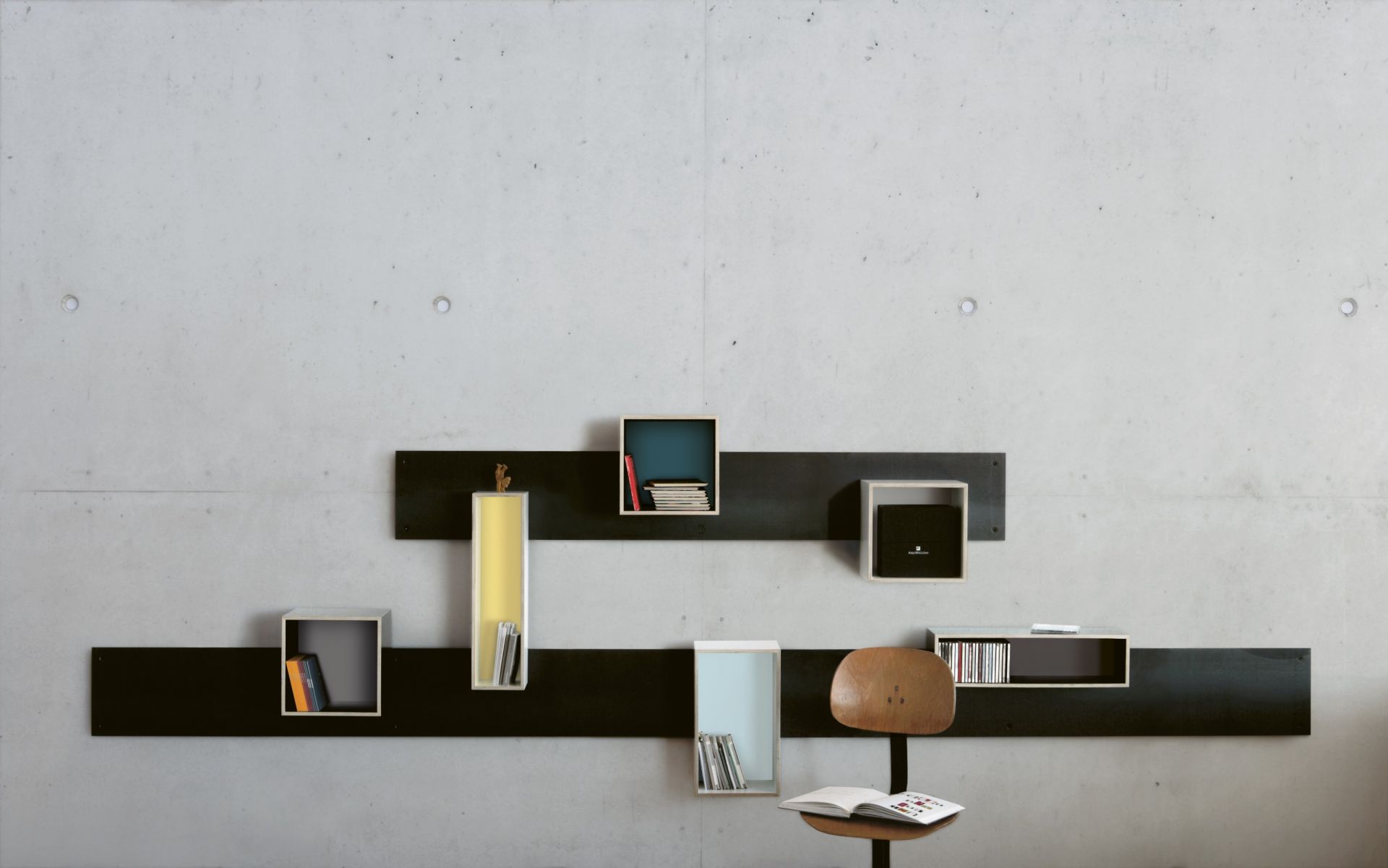 Magnetique shelf Nils Holger Moormann