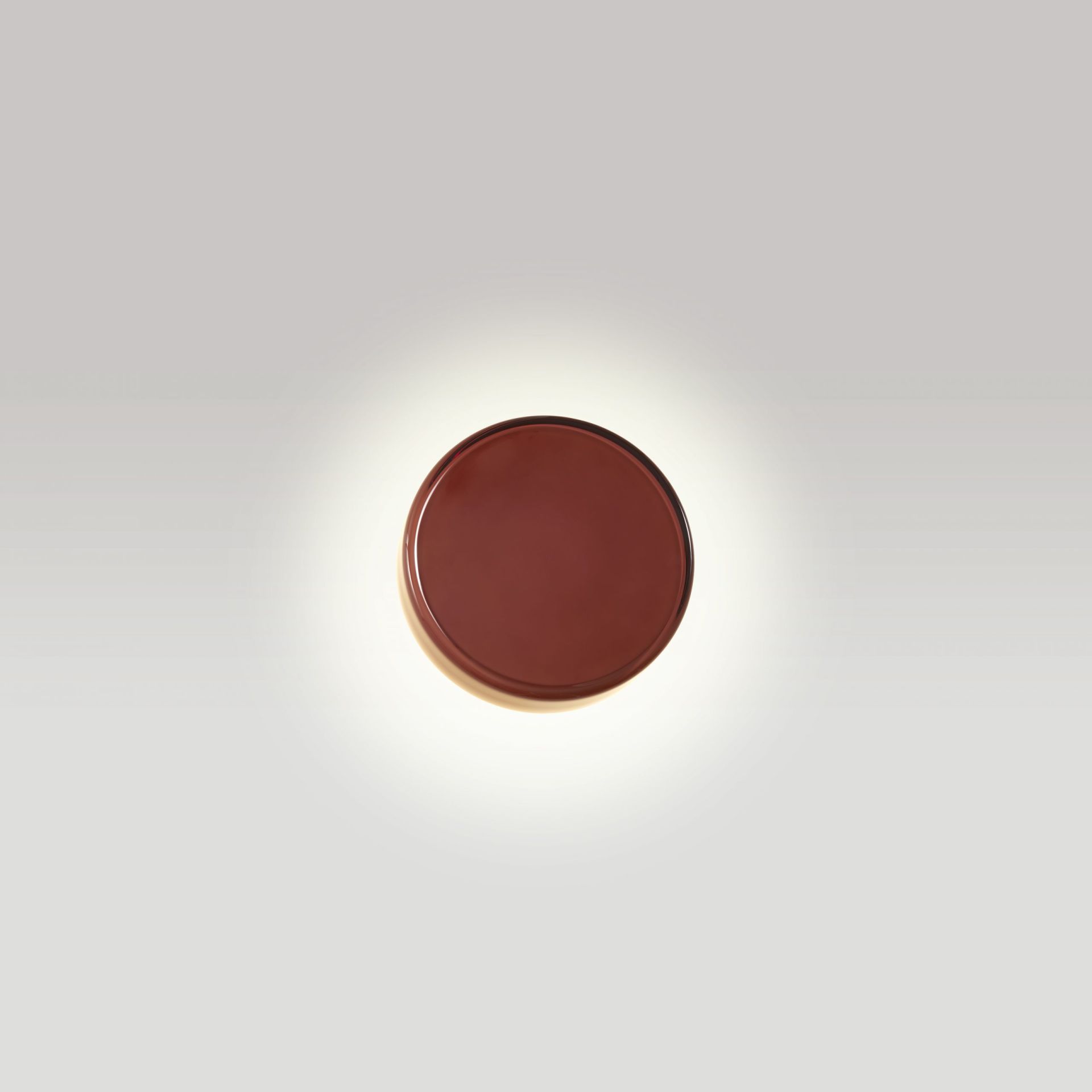 Caramel 28 wall lamp brown - Triac Ø28cm Marset