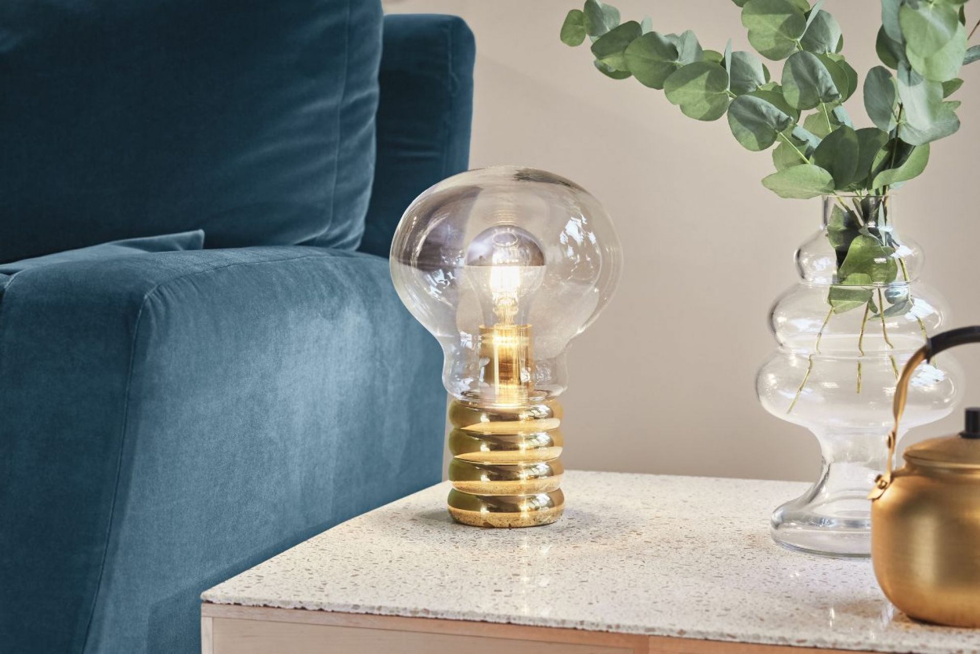 Bulb Brass Table Lamp 125 V Ingo Maurer 