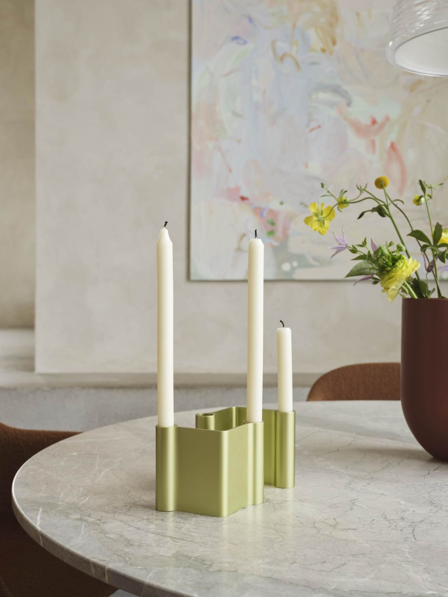 Pair Candleholder Candleholder Muuto W 10 x H 11 cm / Black