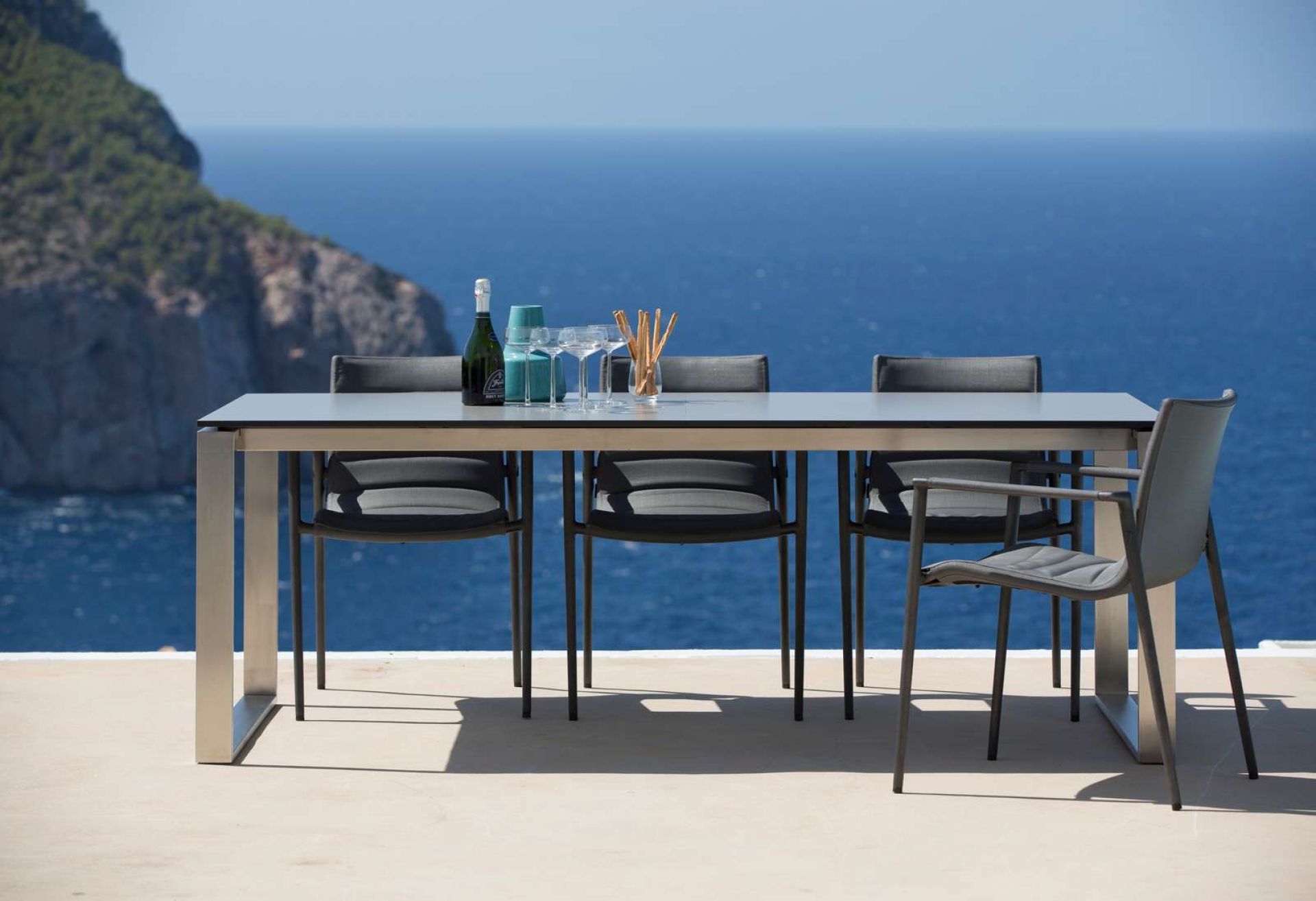Core Outdoor Chair AirTouch Grey Cane-Line SINGLE PIECES