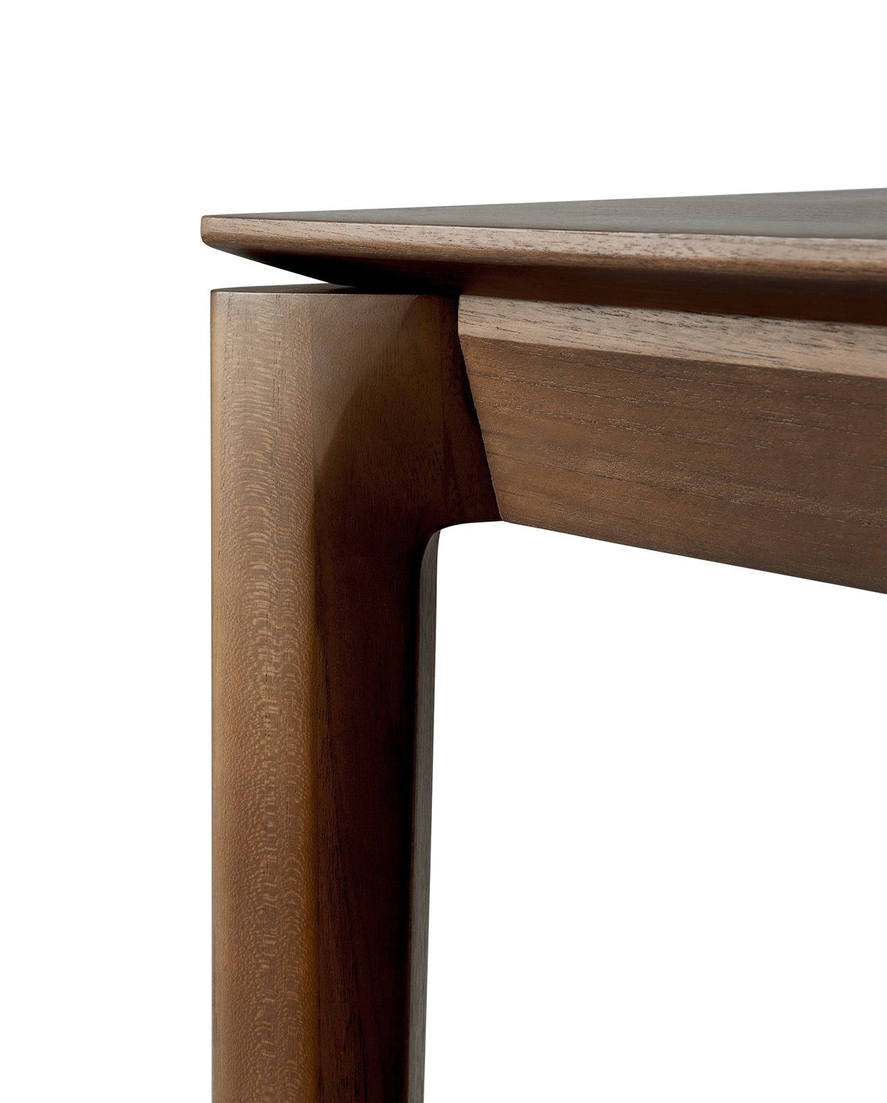 Bok bench teak dark brown Ethnicraft 