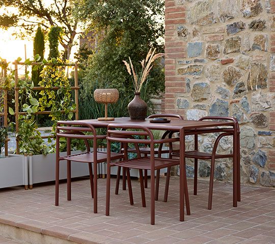 Bliss dining table rectangular W 133 x D 81 x H 75 cm Outdoor Cane-Line
