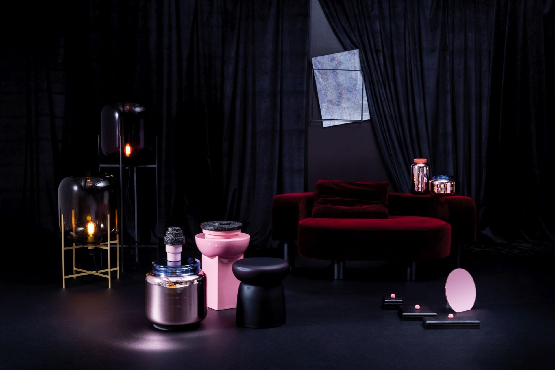 Oda Big floor lamp Pulpo