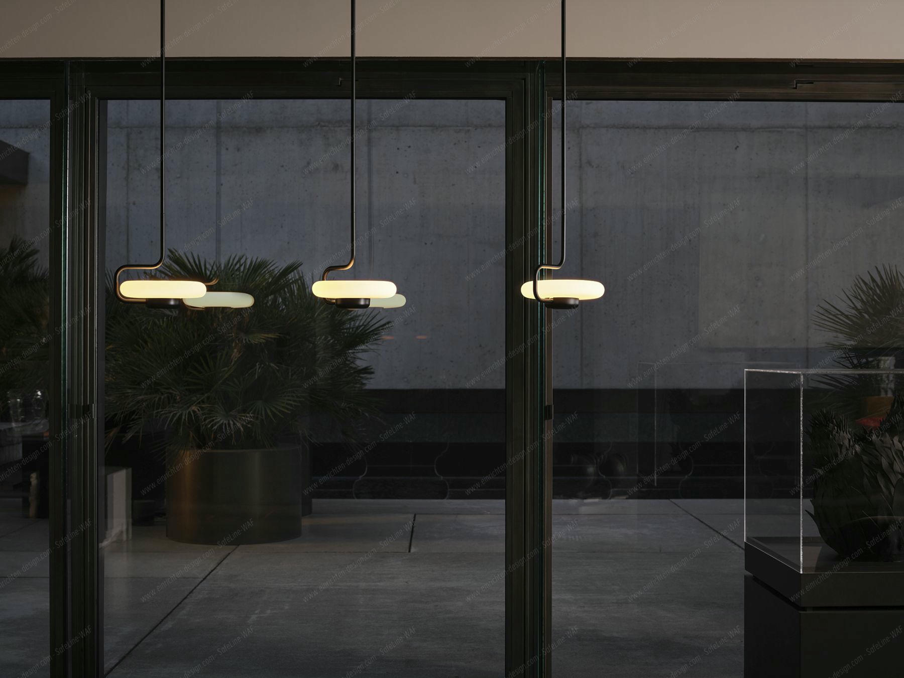 Tratto Pendant lamp black Kdln