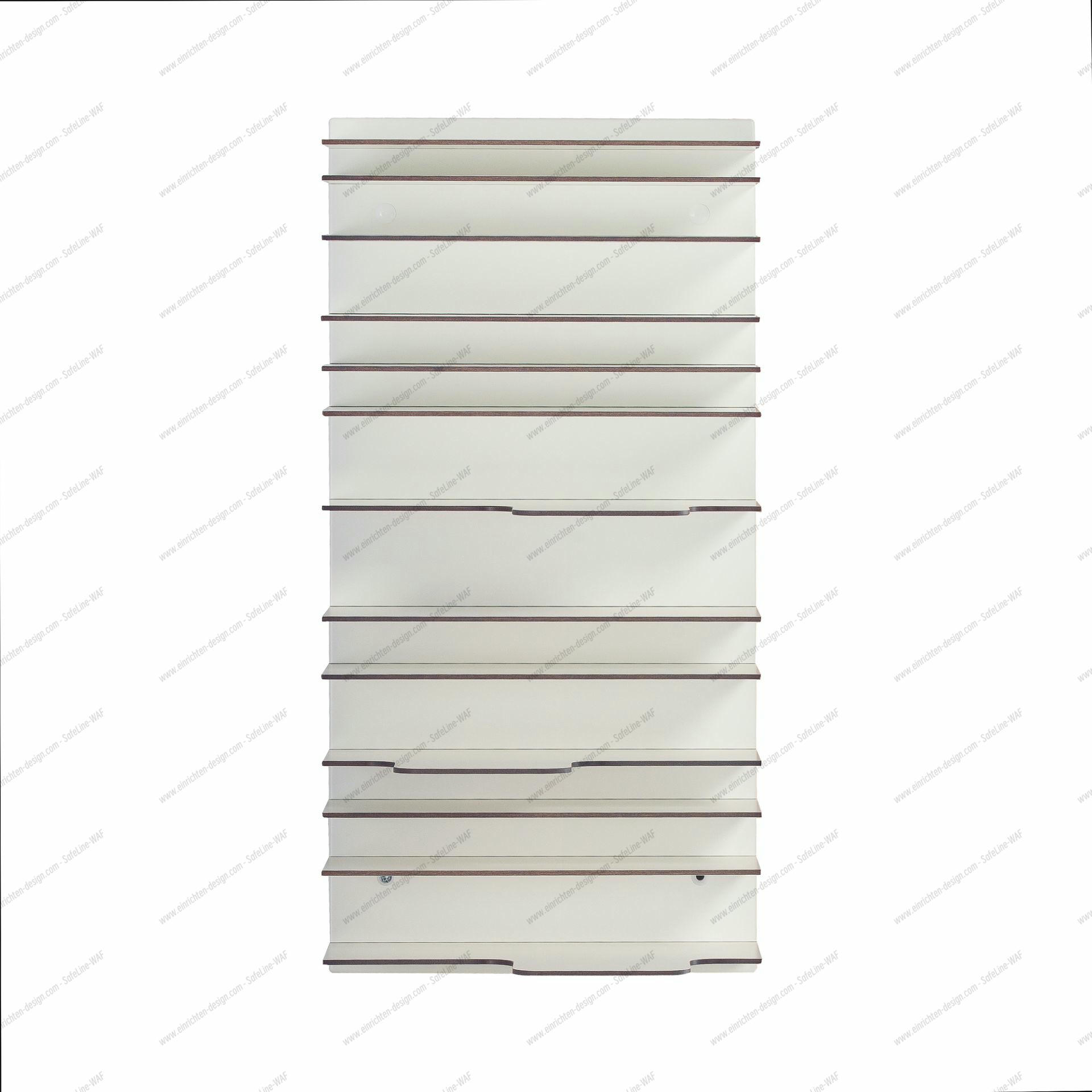 Paperback bookshelf Spectrum white 60x60 cm Paperback bookshelf Spectrum white 60x60 cm