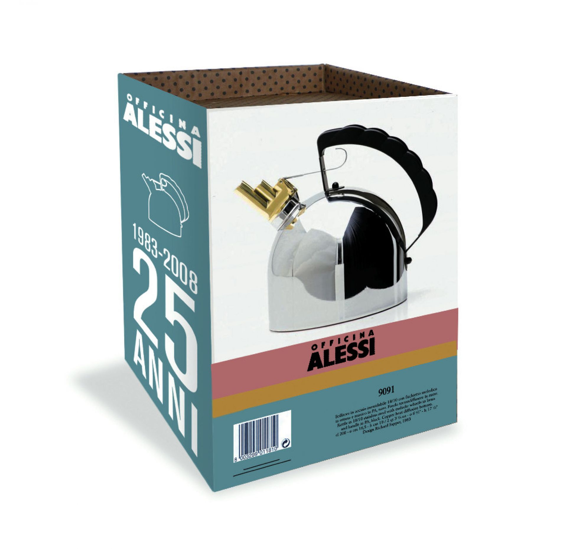 9091 FM Kettle Alessi