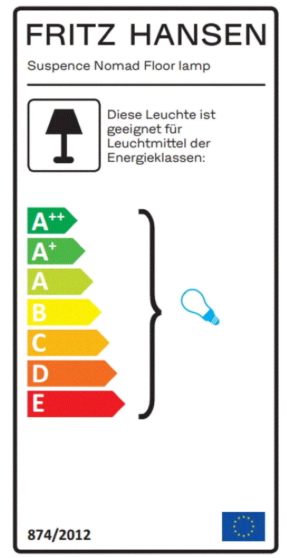 Suspence P1,5 pendant lamp Fritz Hansen