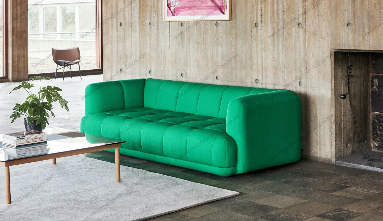 Quilton 3 seater sofa 3-seater Hay Fabric Turf cream