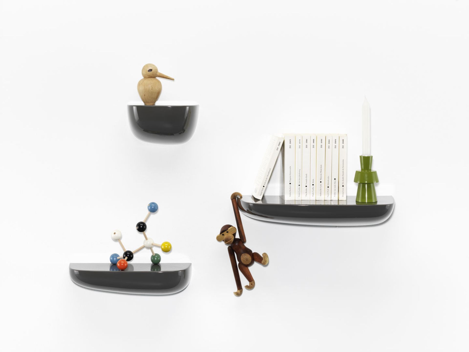 Corniches Wall board Large Vitra Dark grey
