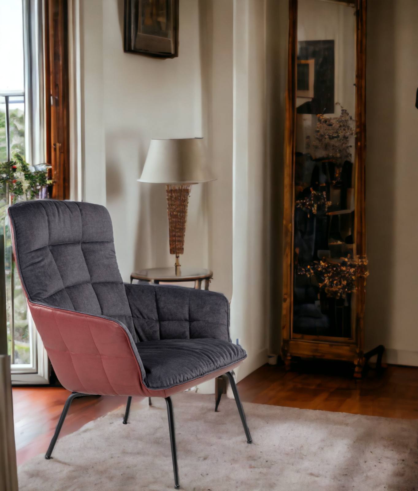 Marla Easy Chair High Armchair Freifrau Manufaktur 