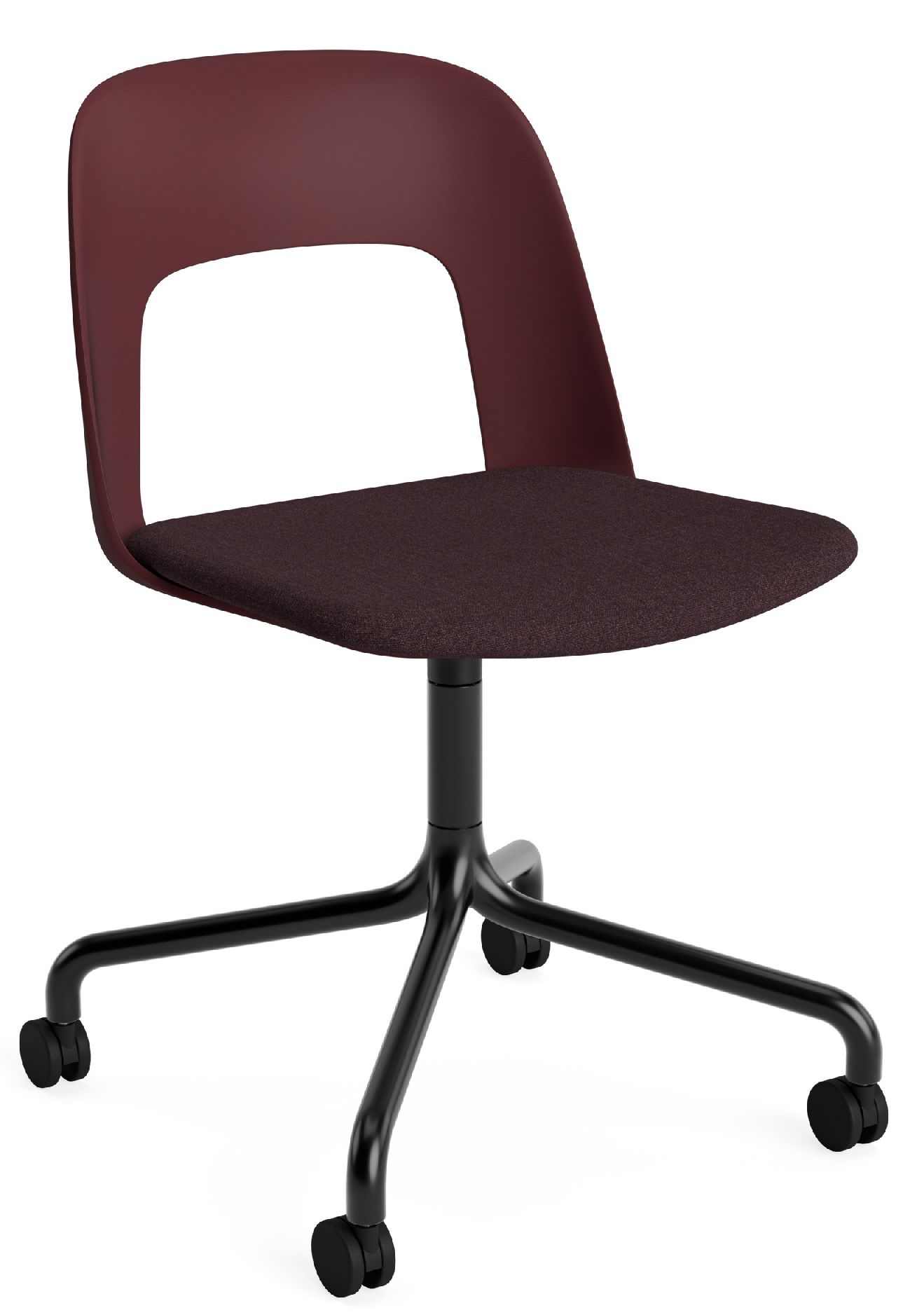 Layout Side Chair 163 4-star swivel chair Hay 