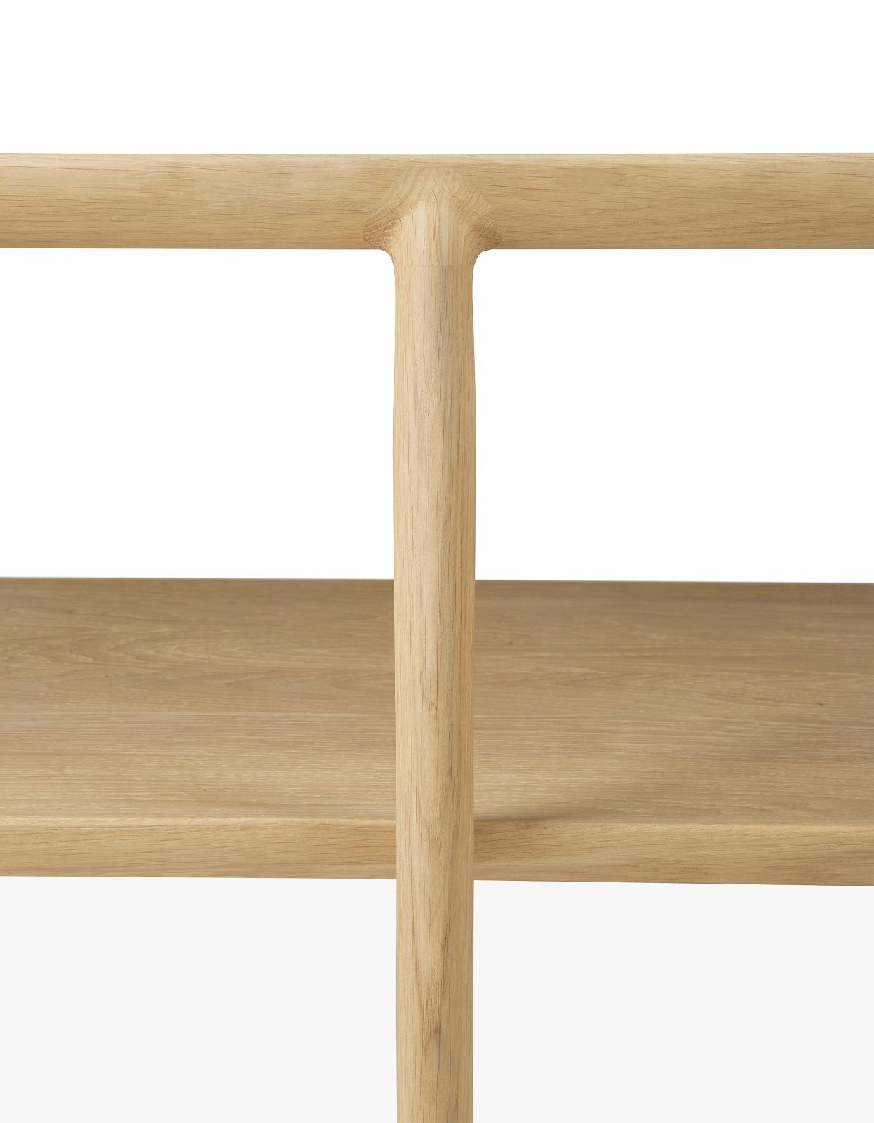 Bok Coffee table long Oak 1 shelf Ethnicraft