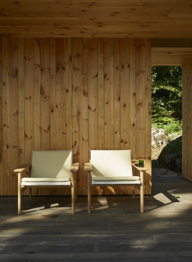 Pelagus Lounge Chair Skagerak by Fritz Hansen  