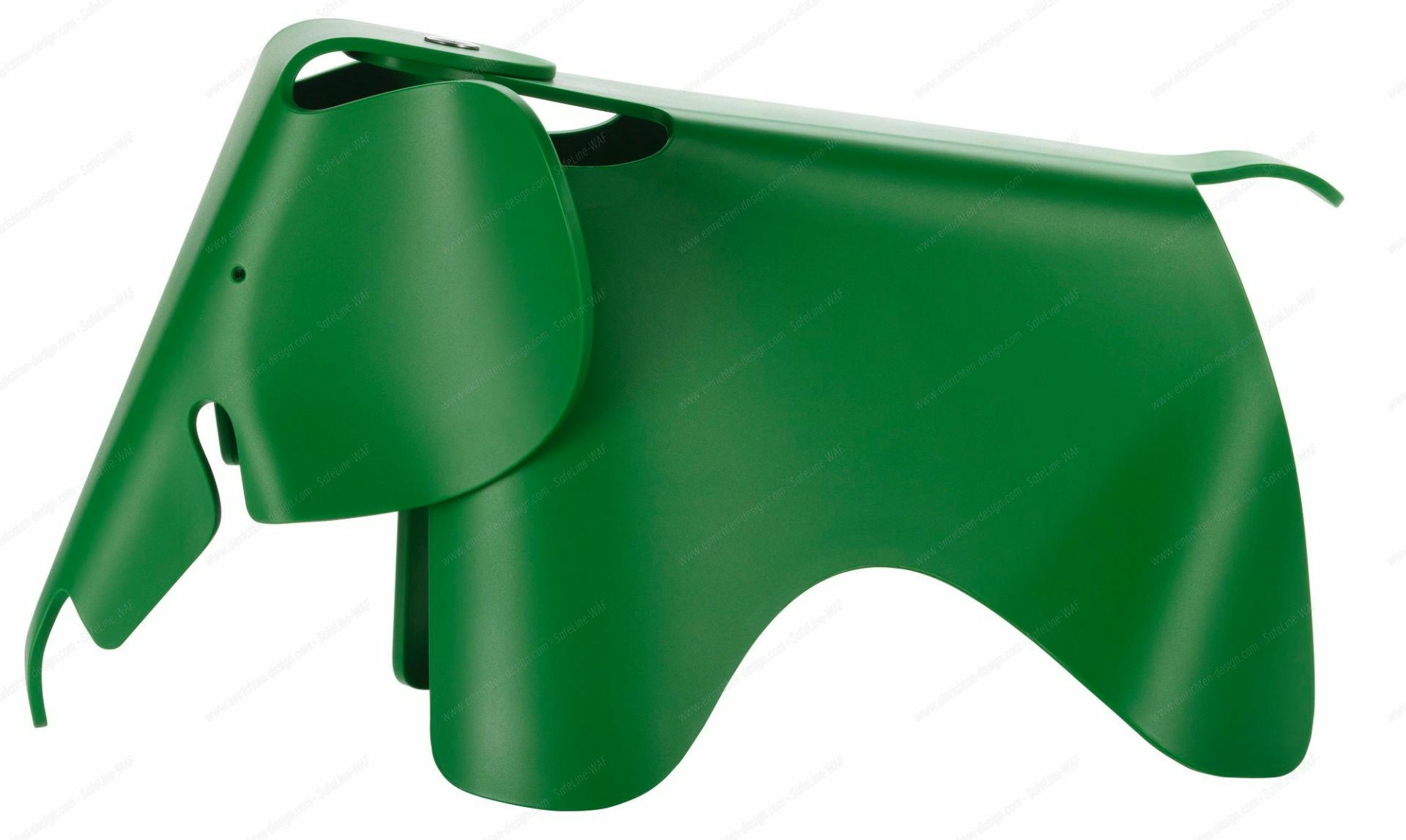 Eames Elephant klein Vitra-palmgrün