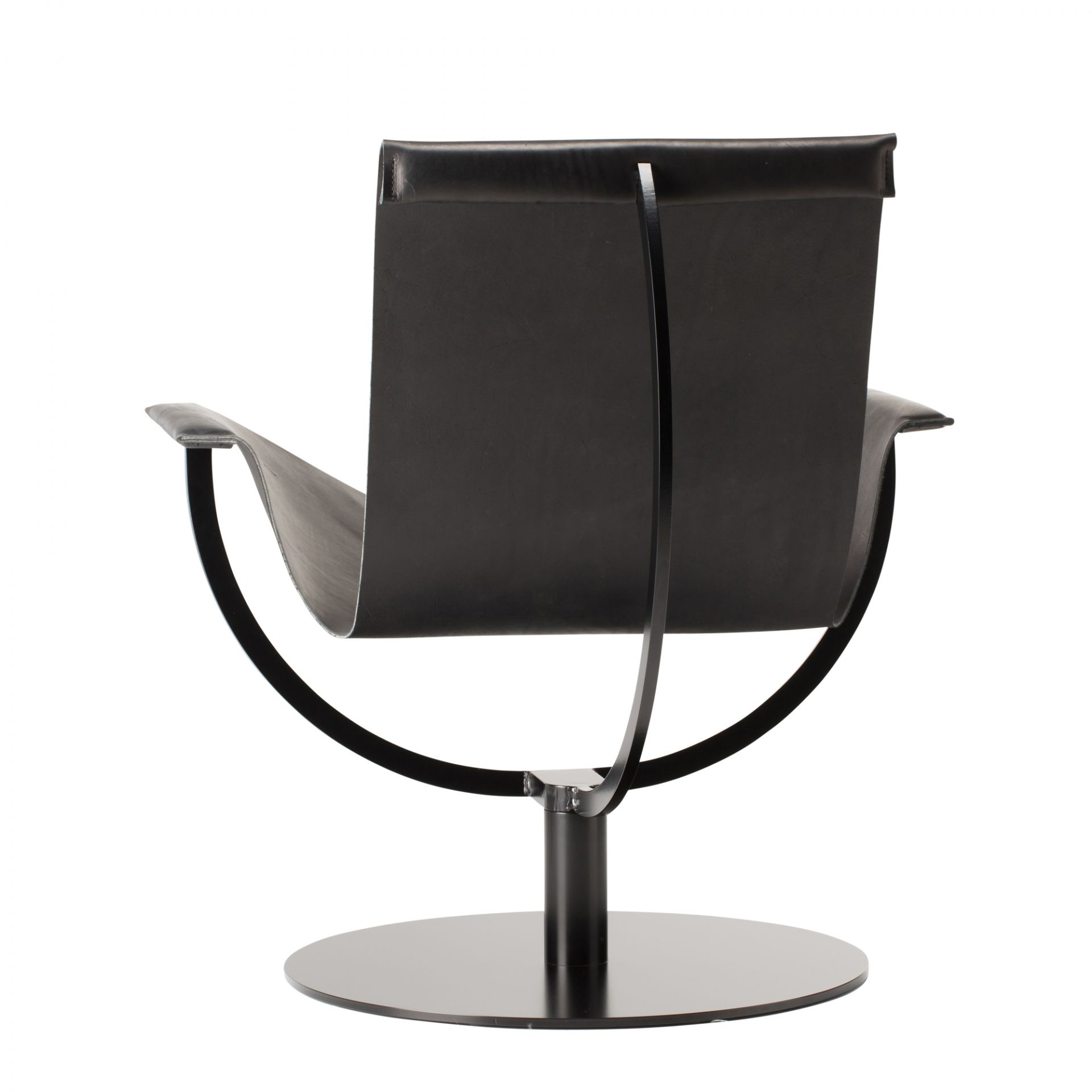 Arch Chair Armchair Core Leather Black Favius