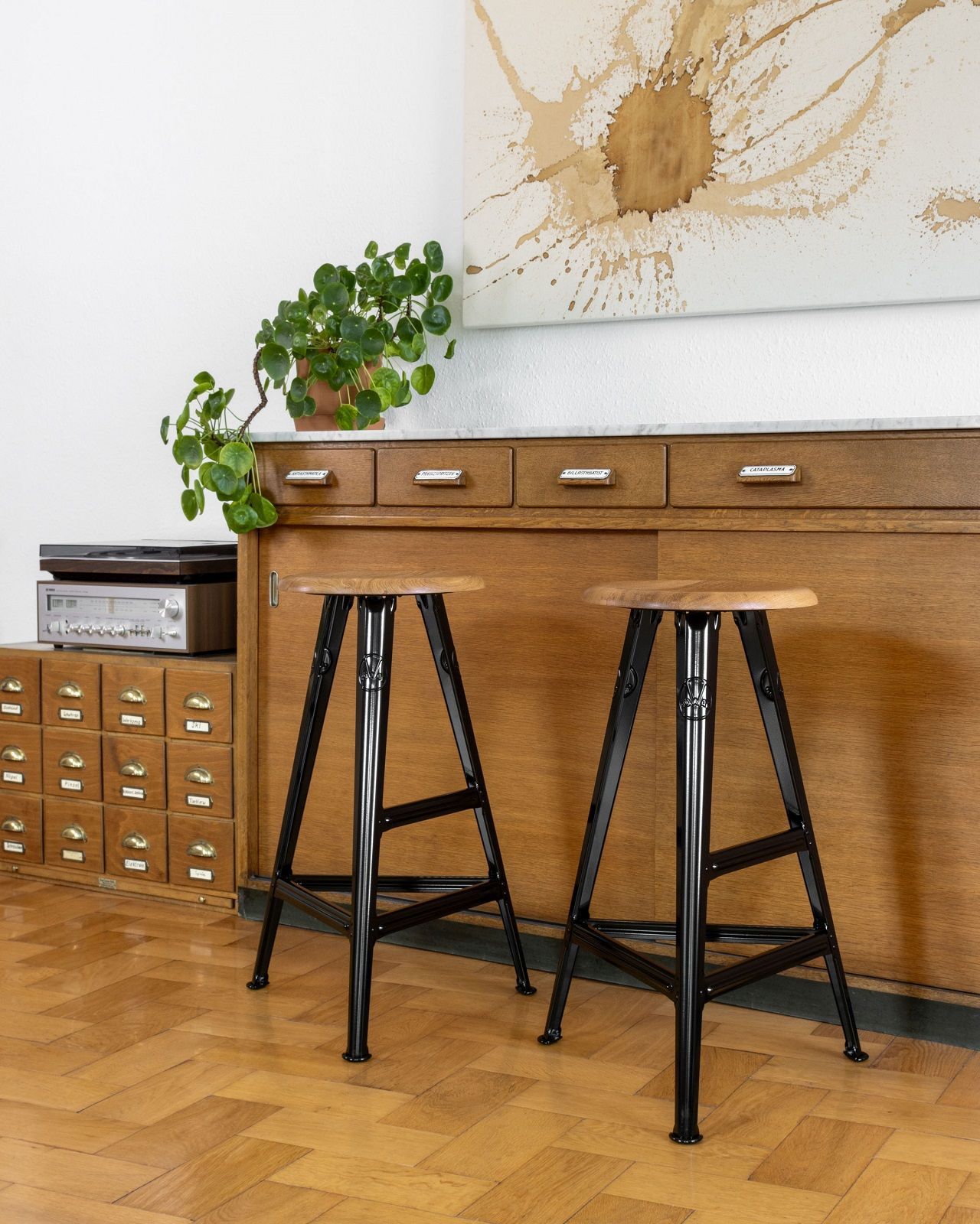 Stool - Model I 75 cm Bar stool Rowac