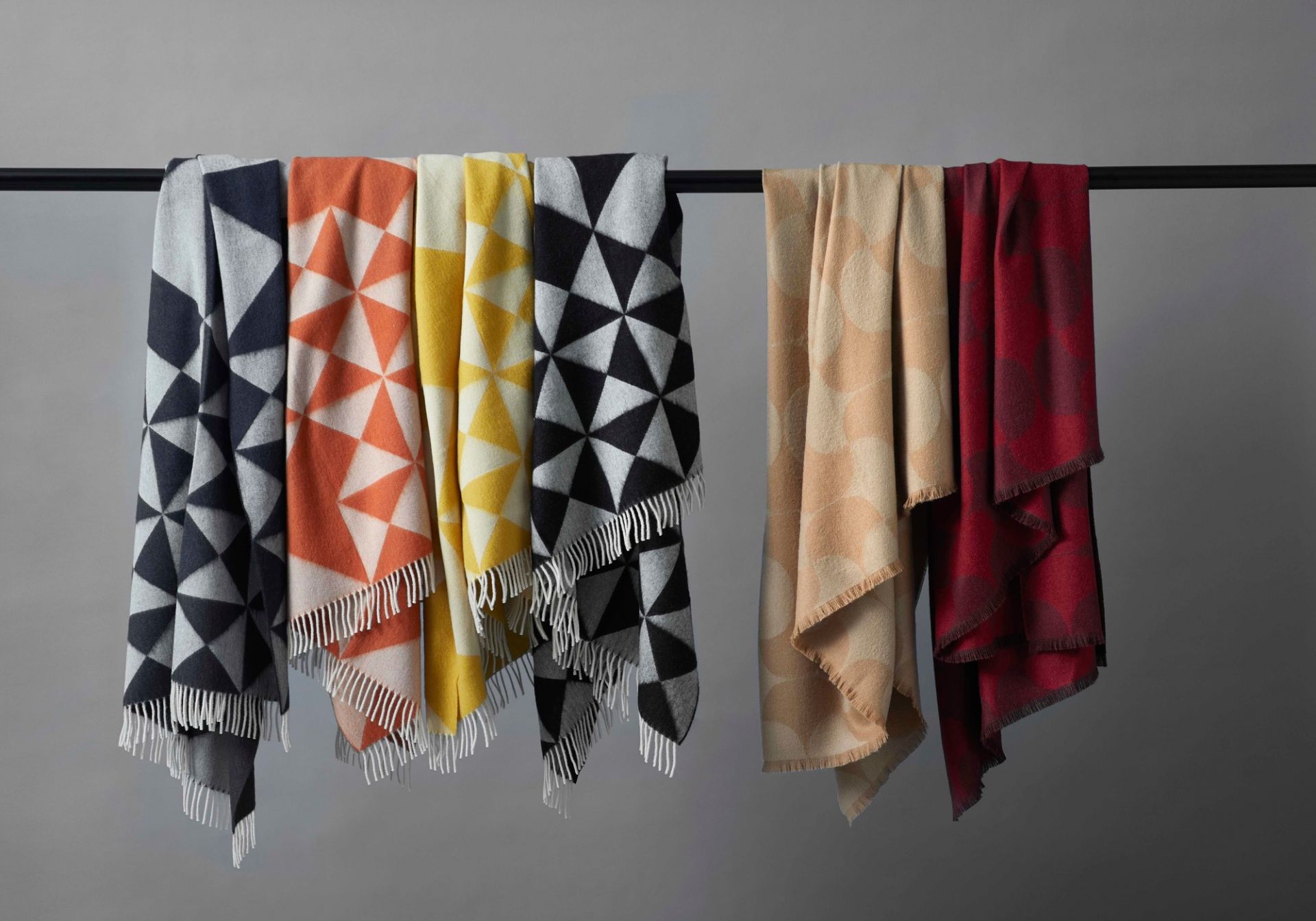 Mirror Throw throw ORANGE Verpan SINGLE PIECE