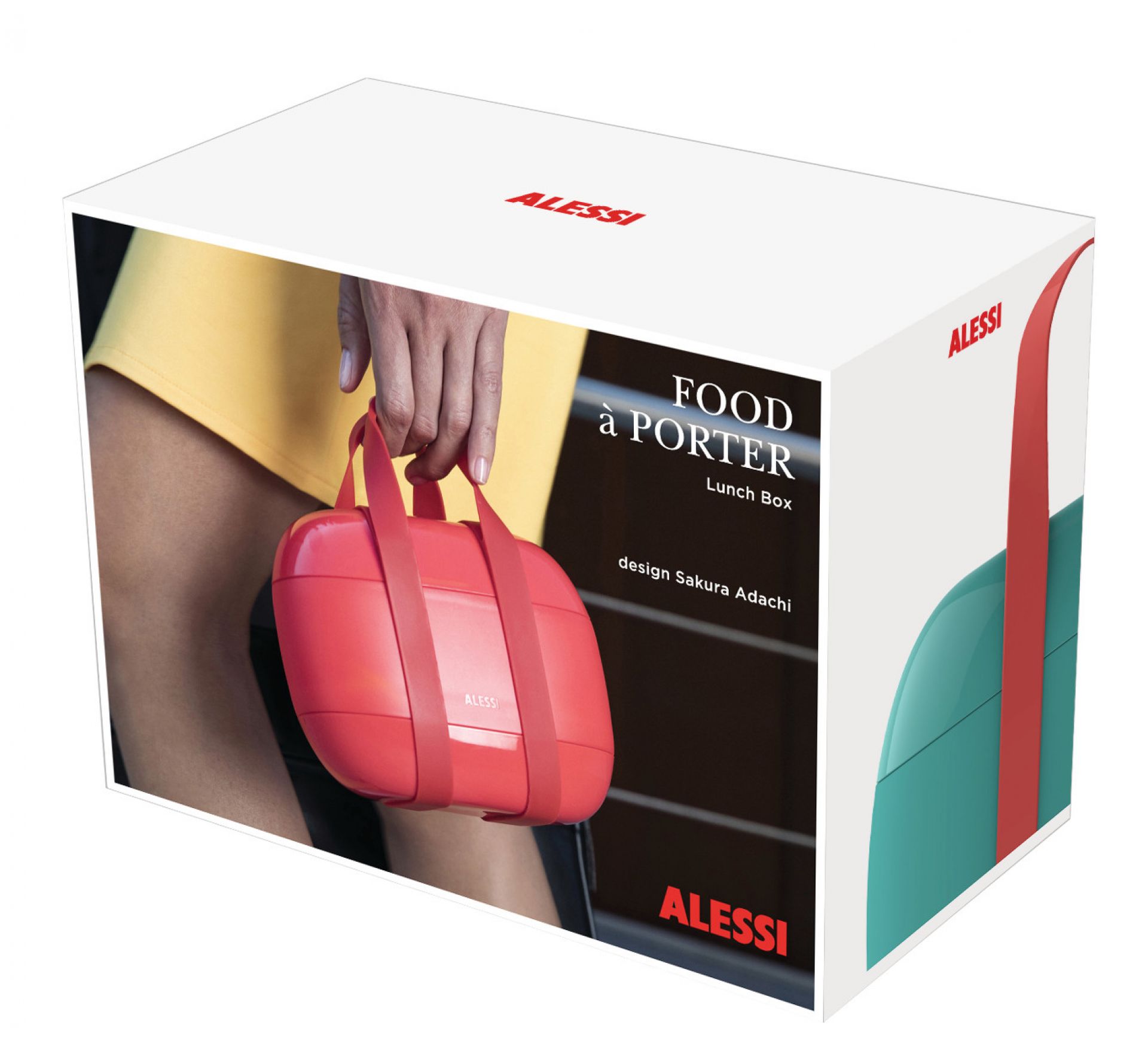 Alessi Food à Porter Lunch Box Red