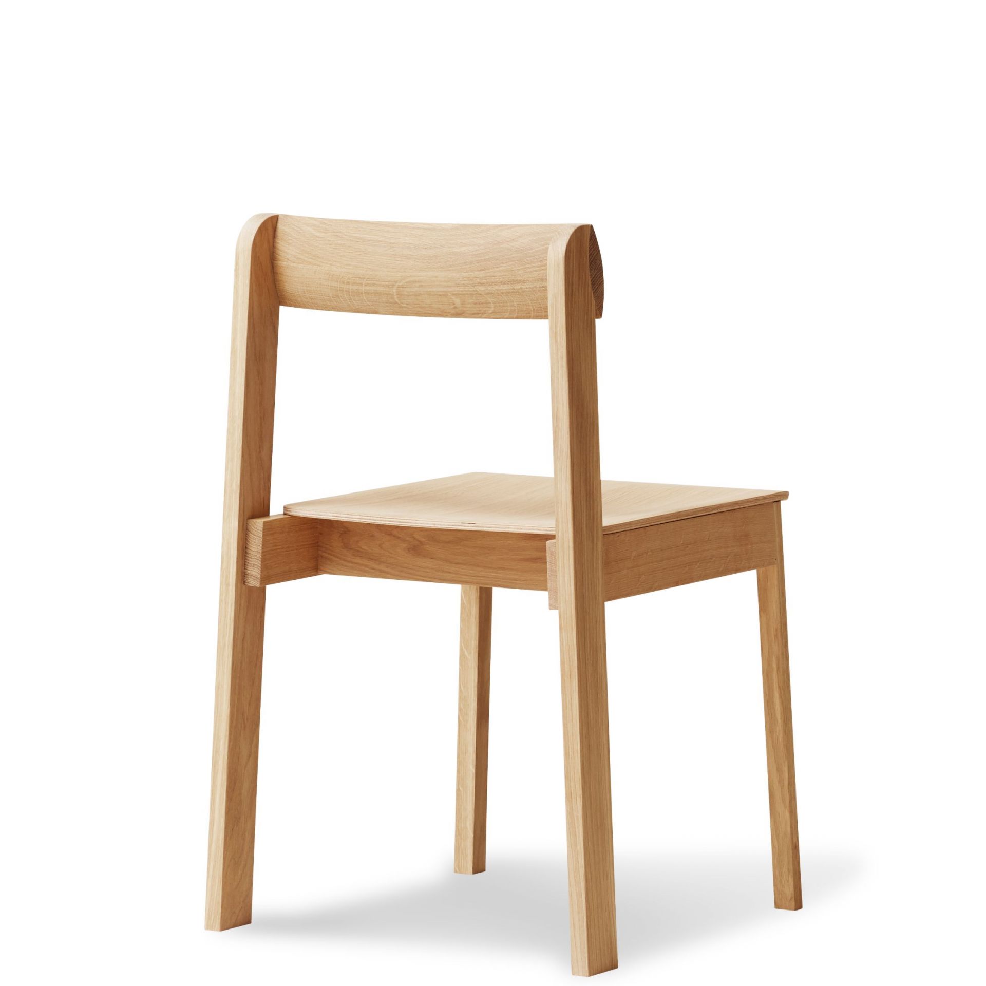 Blueprint Chair white oiled oak Form & Refine