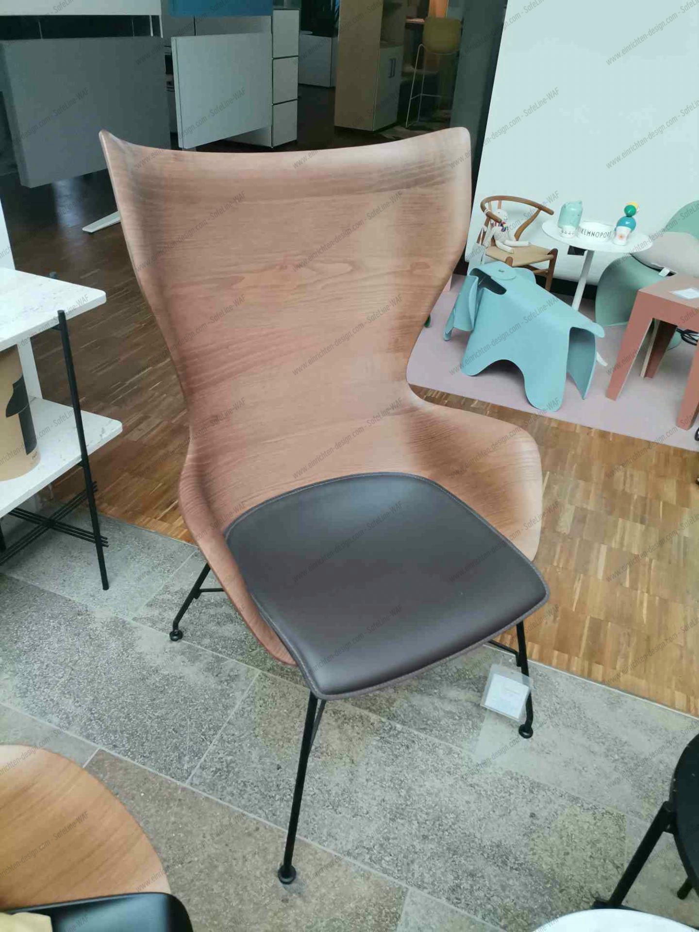K/WOOD 4915 Armchair Kartell EXHIBITION PIECE 