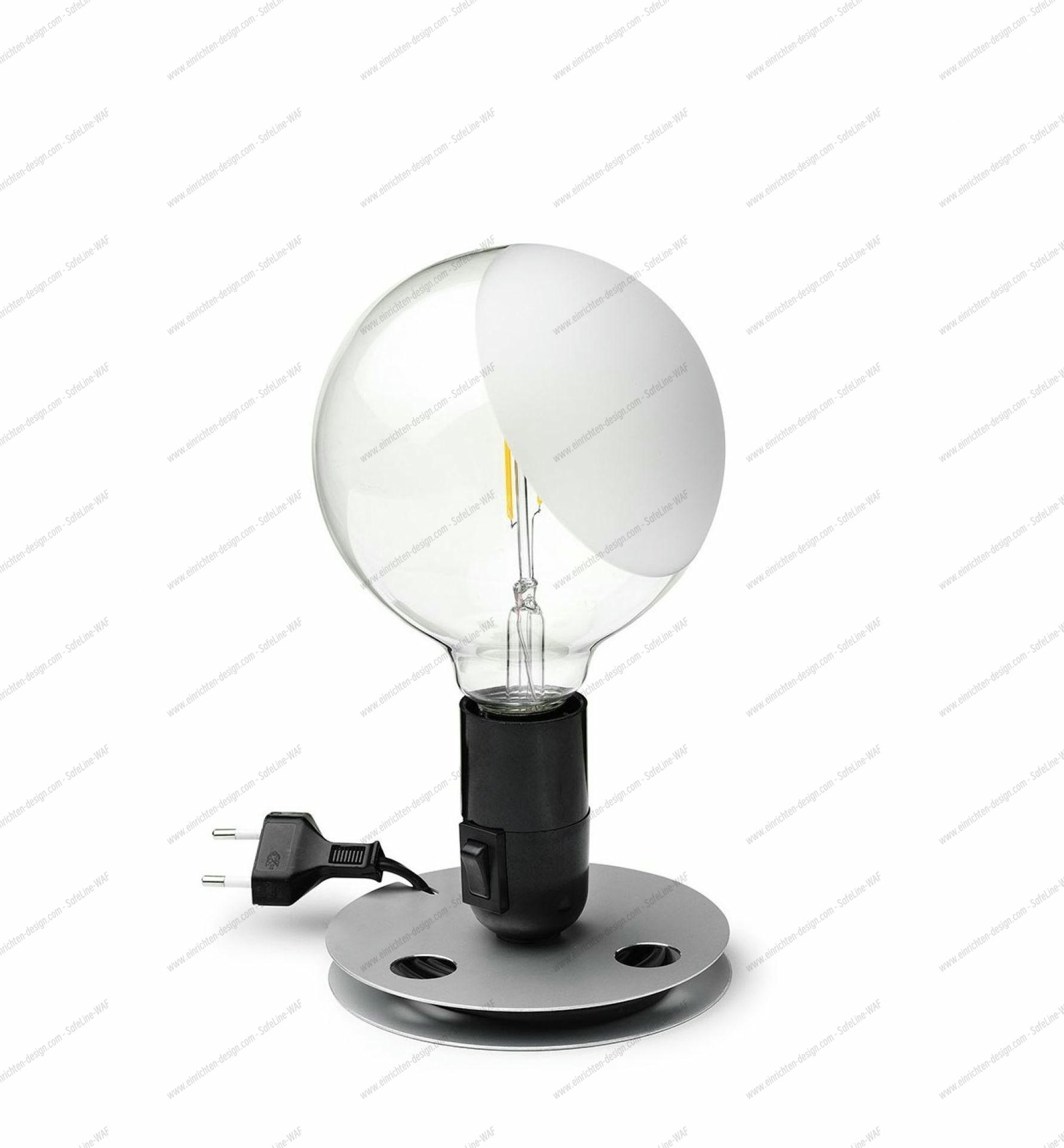 Lampadina Table lamp Flos black