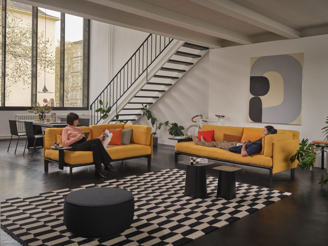 Anagram back cushion / side cushion W x 110 cm Vitra