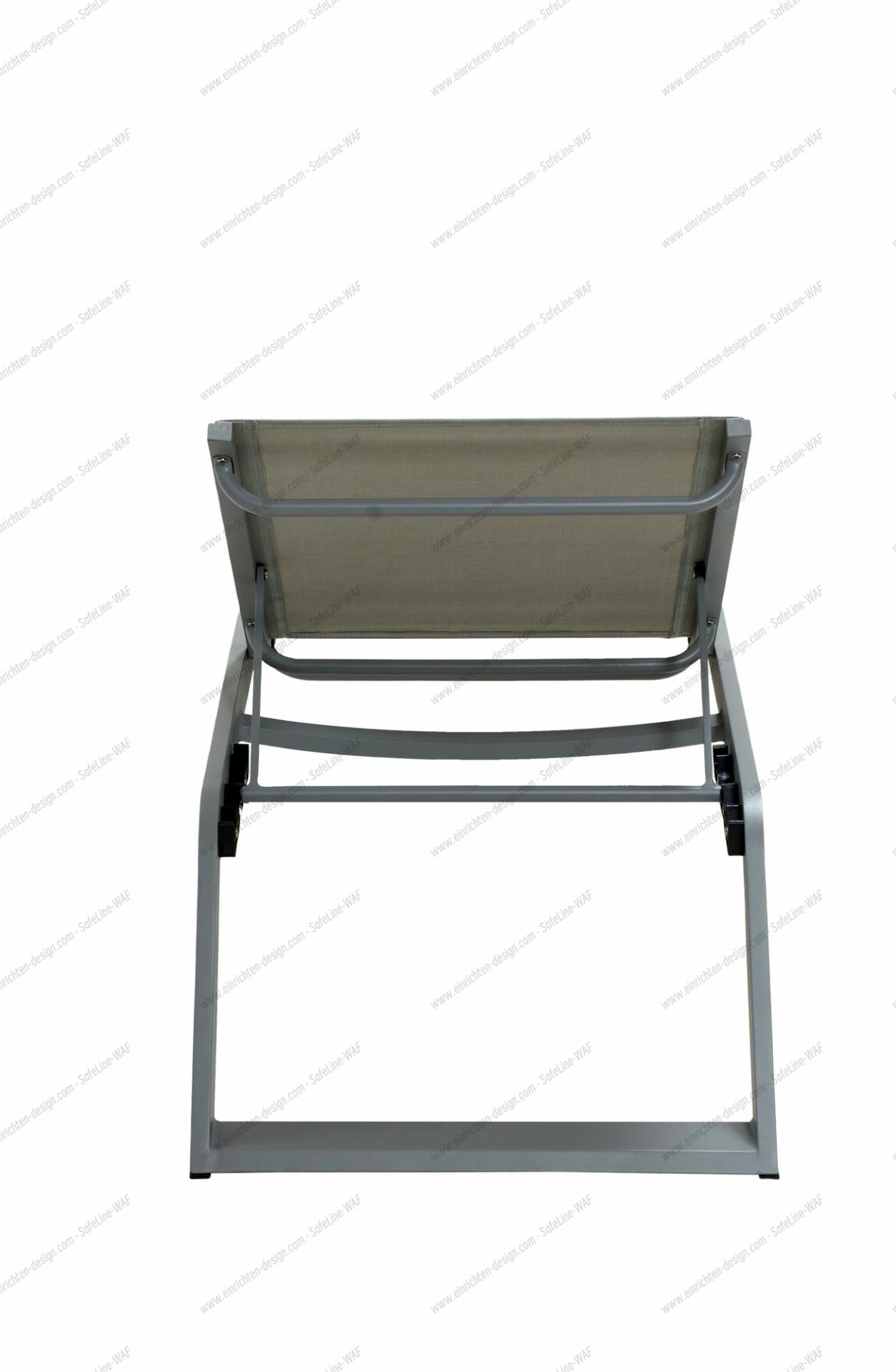 Siesta Outdoor Sun lounger Cane-Line light gray