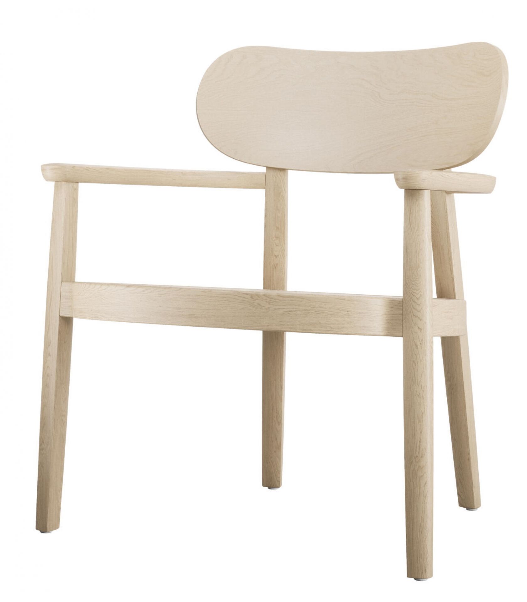 Wooden armchair with armrests 119 MF Thonet 