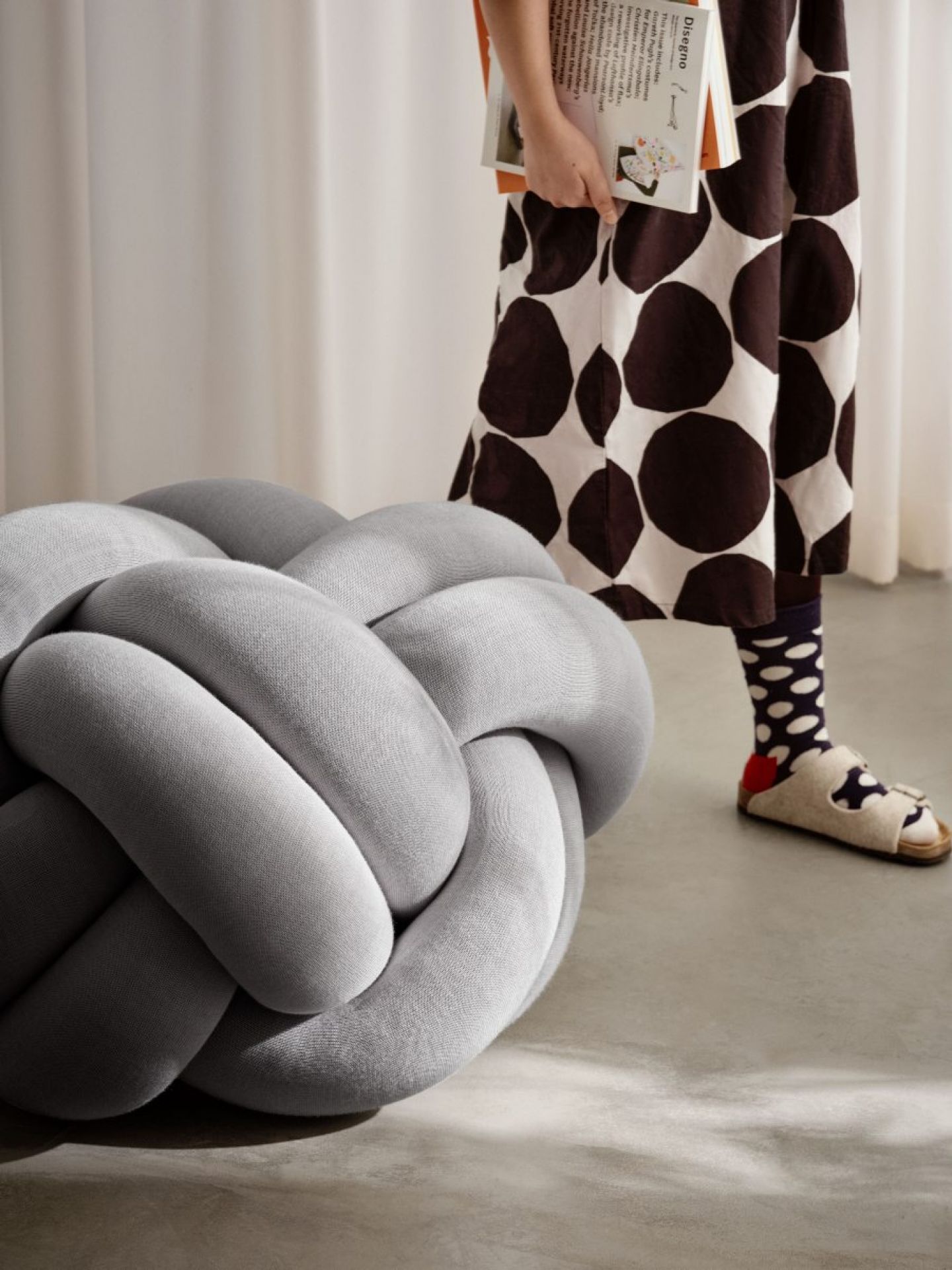 Knot XL Seat Cushion Design House Stockholm 