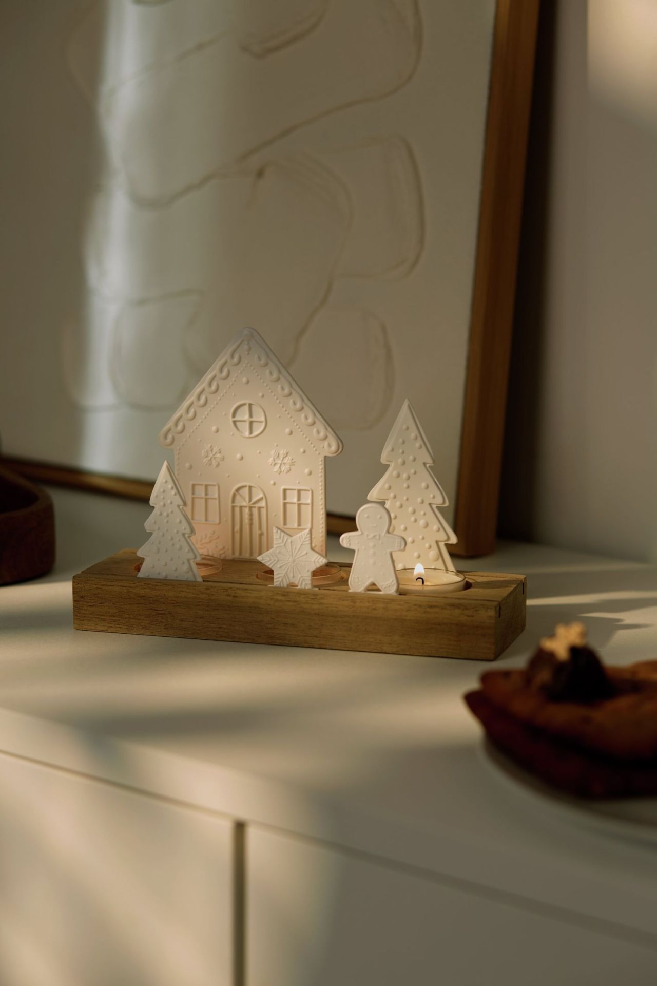 Light object Gingerbread Village Wheels