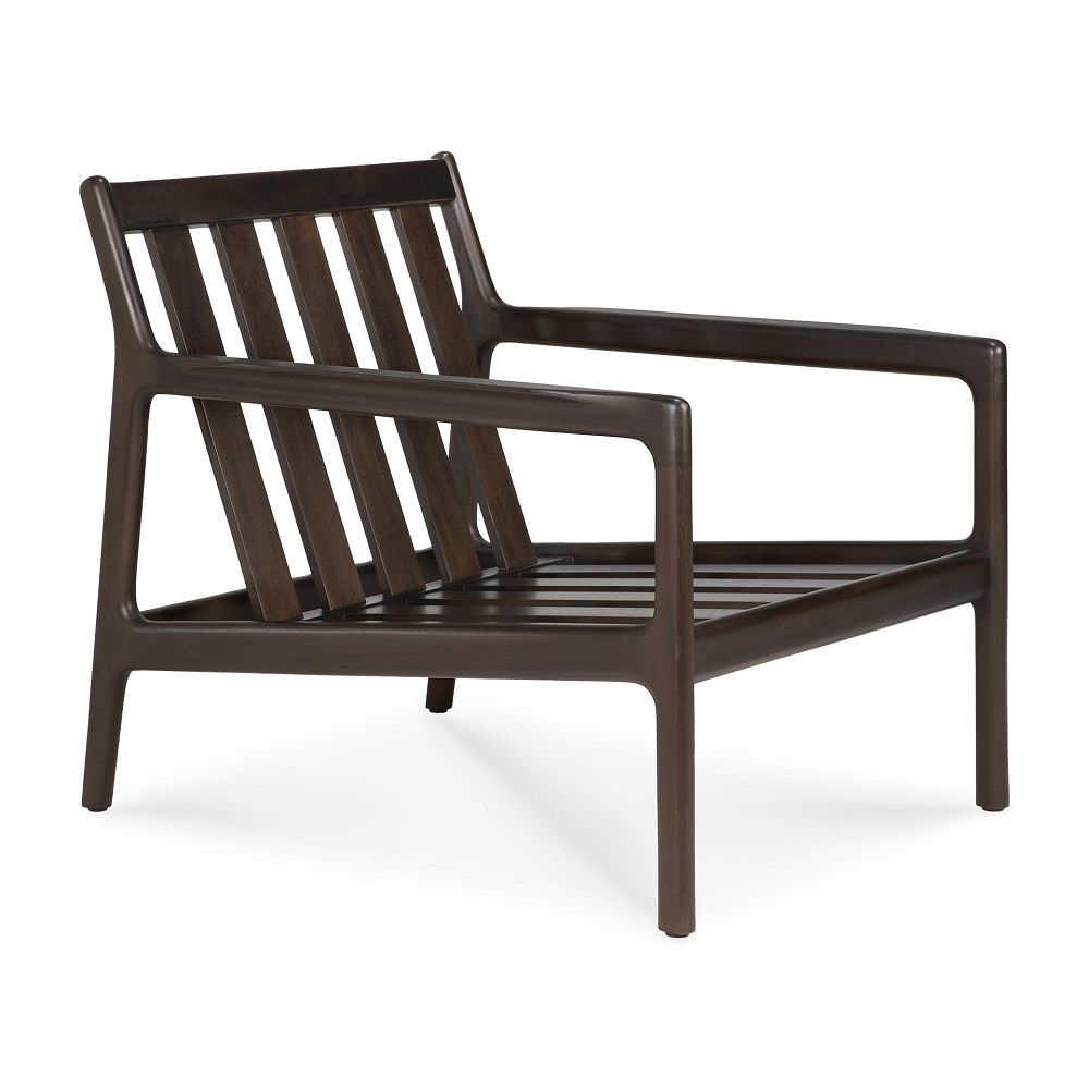 Jack Deck chair frame Mahogany dark brown Ethnicraft 