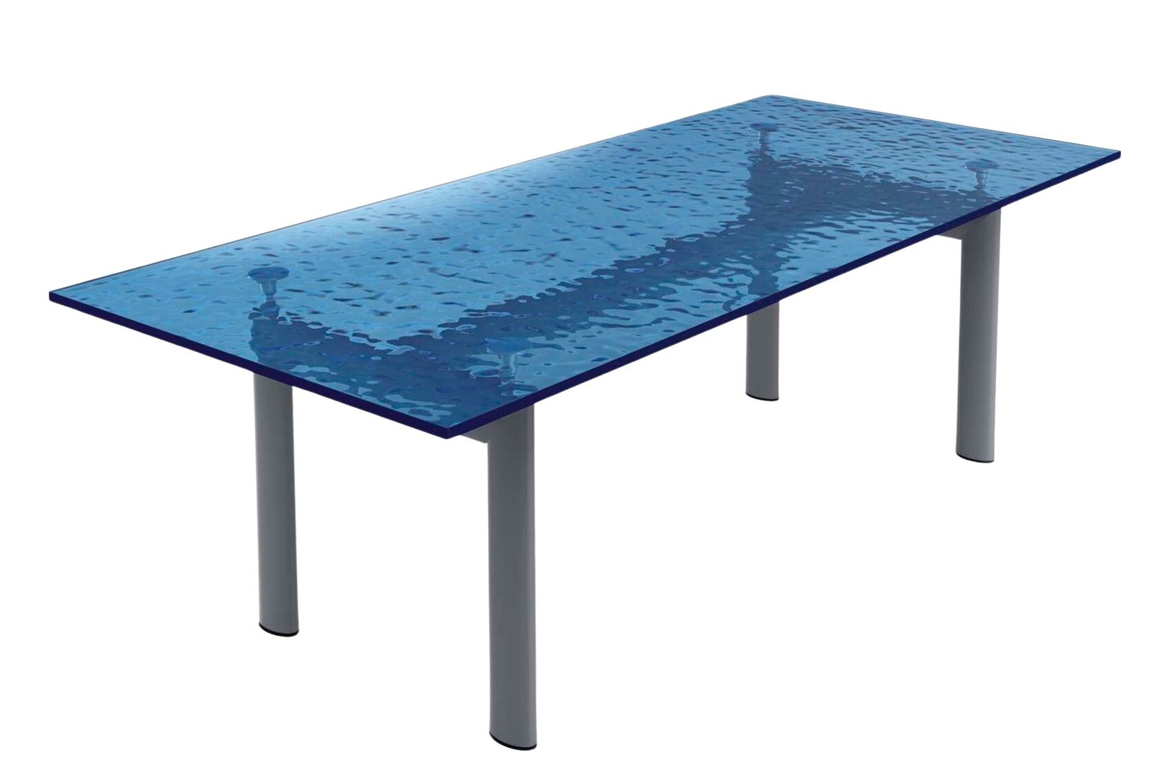 LC6 Table tube d'avion Dining table Cassina