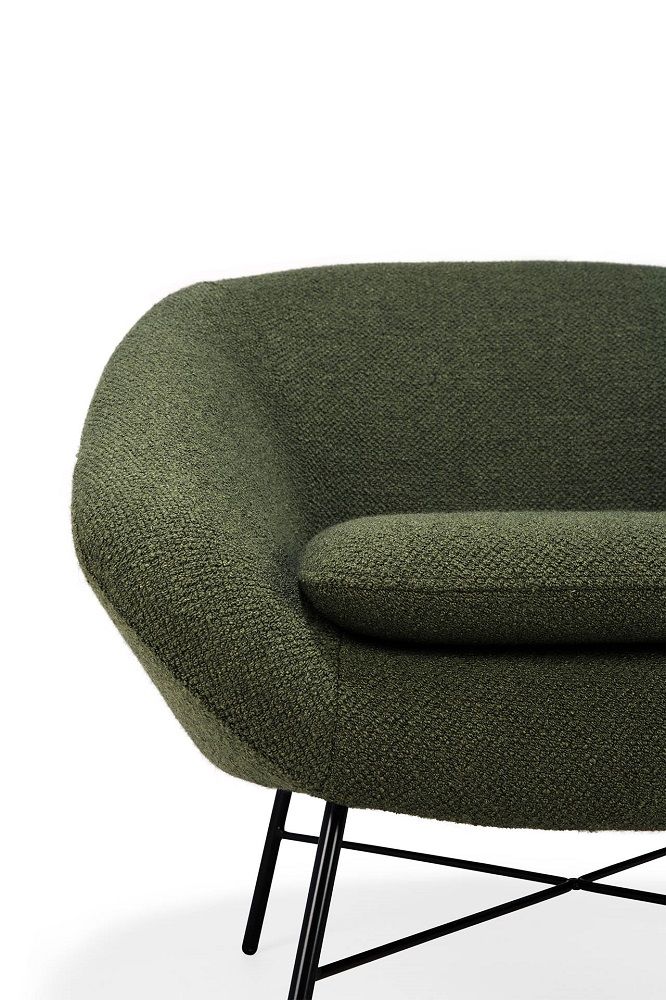 Barrow Lounge Chair Ethnicraft pine green