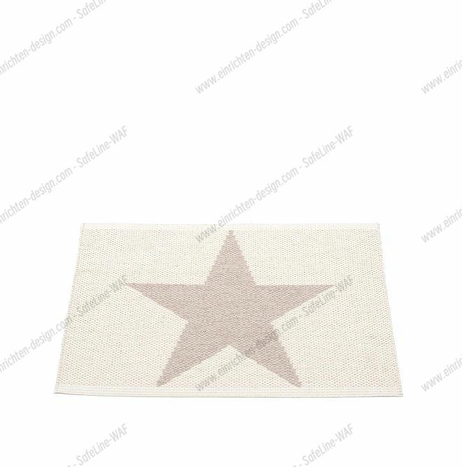Viggo One Synthetic carpet 70x50 cm Pappelina Pale rosa