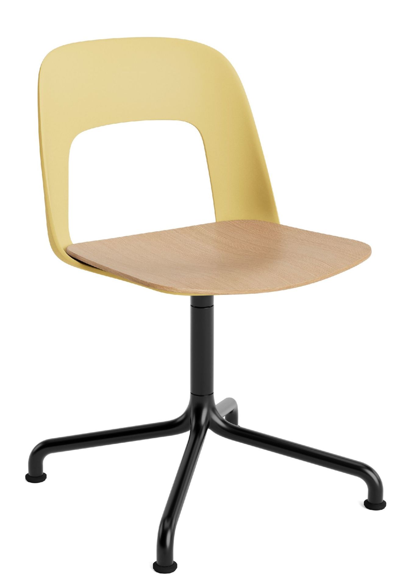 Layout Side Chair 152 4-star swivel chair Hay 