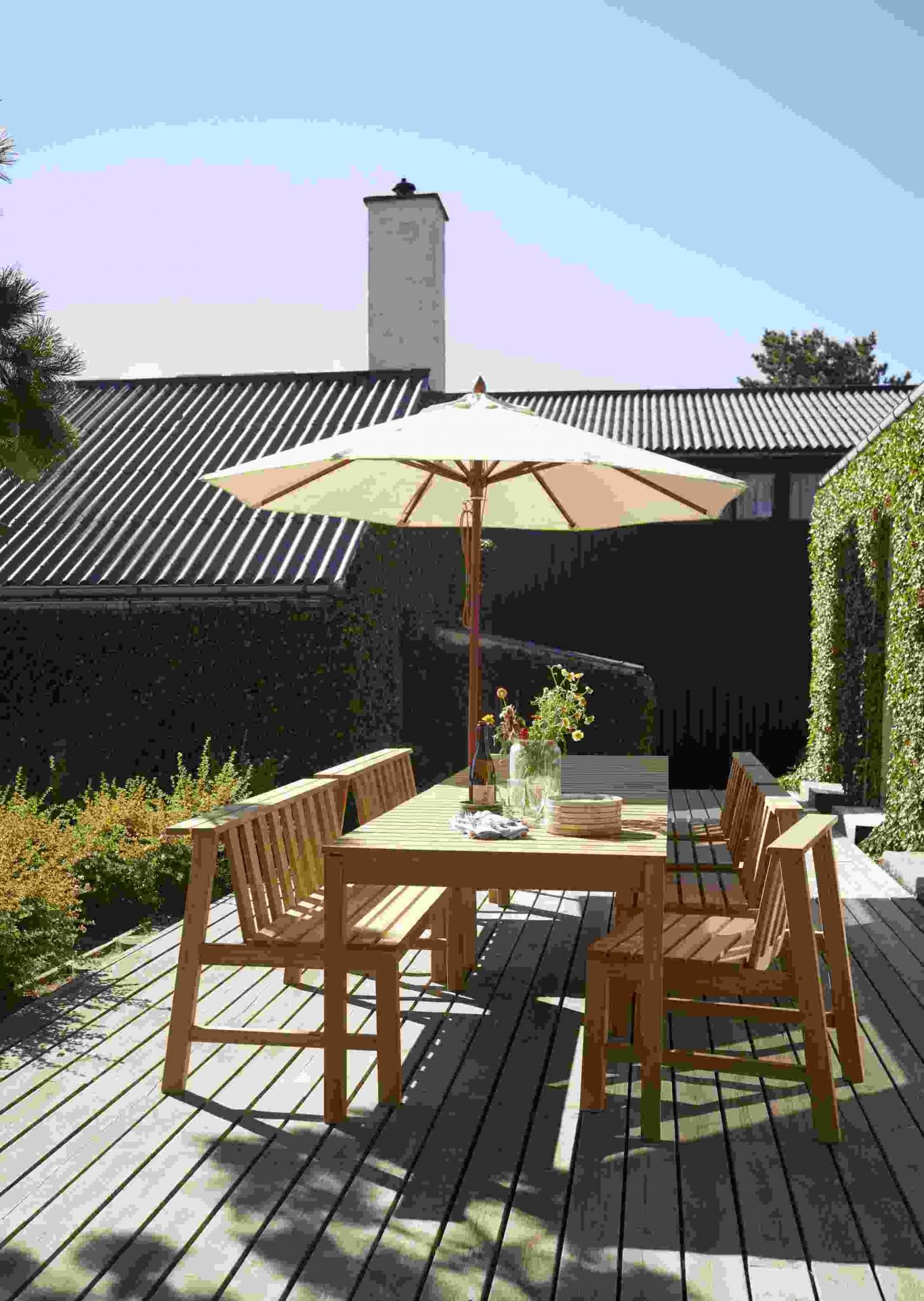 Messina Parasol Skagerak by Fritz Hansen Ø 210 cm / Off white